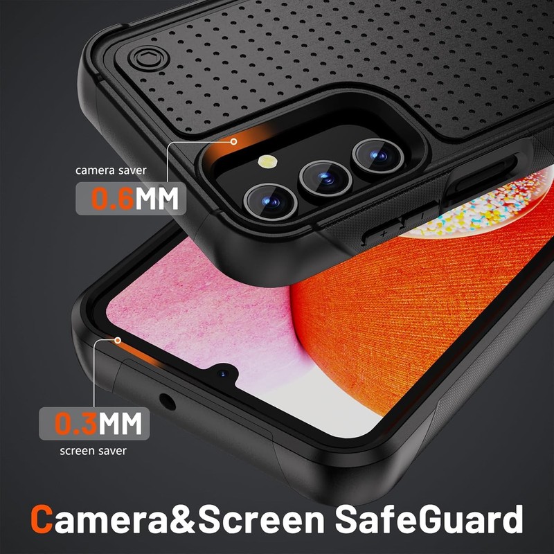 Designed for Samsung Galaxy A15 5G Case 2 in 1 Gift Heavy Duty Rugged Cover gallery