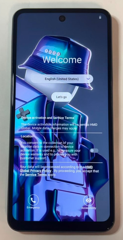 HMD Fusion Telestra Locked Smartphone DualSIM Android 14 6/128GB Black (A Grade)