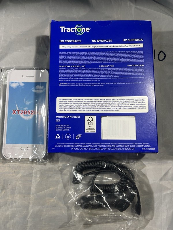 NEW Tracfone Motorola moto e, 32GB, Blue - Prepaid Smartphone (Locked) NEW gallery