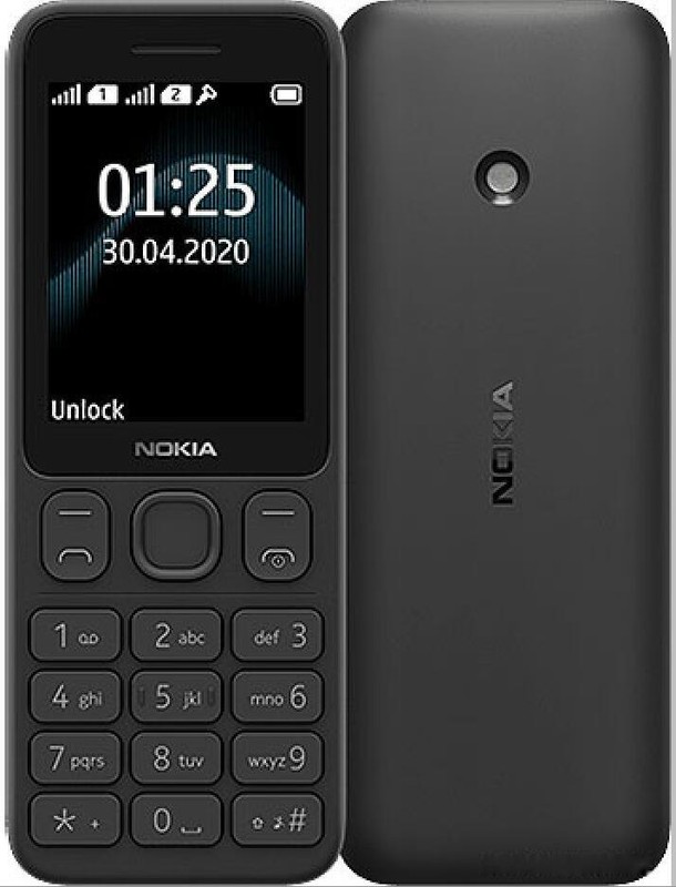 Dual SIM Nokia 125 4MB 2G GSM 900 / 1800 FM Radio CellPhone