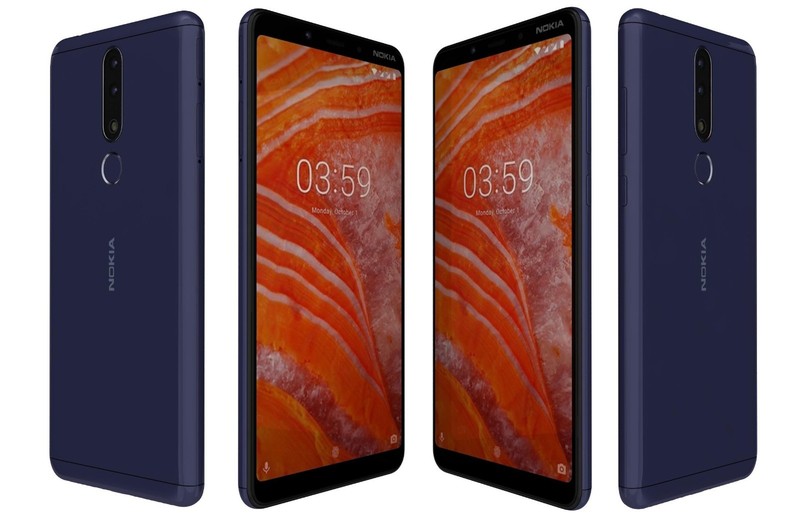 Nokia 3.1 Plus – 32 GB – Blue Cricket Wireless Locked Brand New