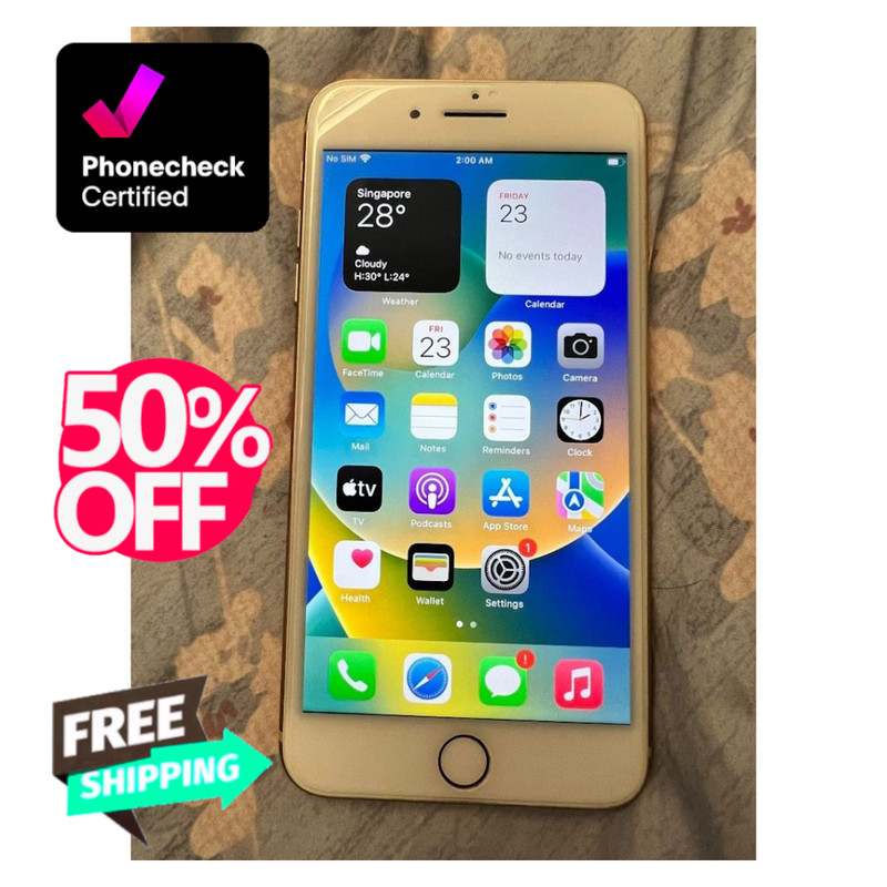 Apple iPhone 8 Plus 64GB Unlocked CDMA/GSM Verizon 4G T-Mobile Excellent LTE