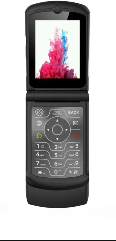 V3 4G LTE Flip Phone, Android 11 Go, Dual Screens (2.4” + 1.2”), 2GB RAM 16GB St gallery