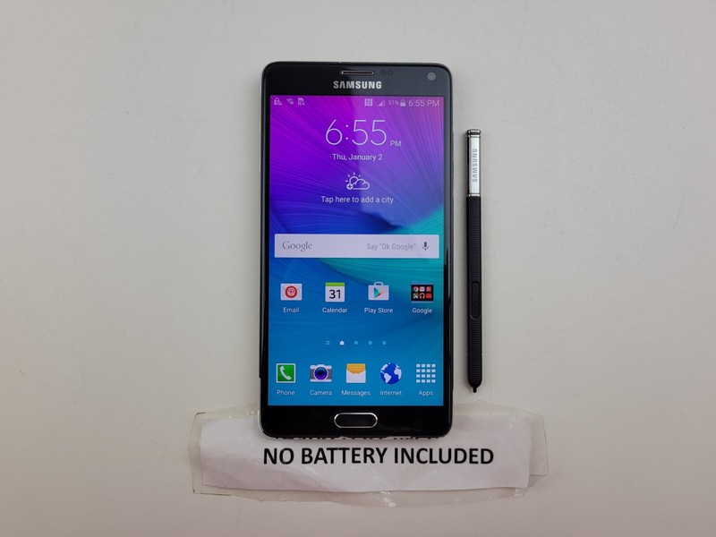 Samsung Galaxy Note 4 (SM-N910A) 32GB (AT&T) Smartphone – Clean IMEI – J9546