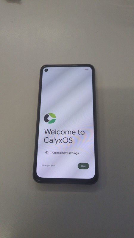 Google Pixel 4a 5G – 128GB – Just Black – CalyxOS Extended Support Device