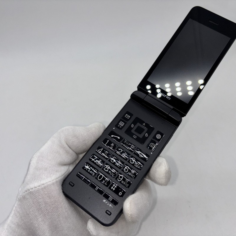 KYOCERA A202KC DIGNO Keitai 4 Black Android Flip Phone Tested JP gallery