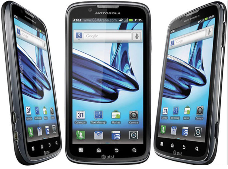 Original Black Motorola ATRIX 2 MB865 4.3 inches 8.0MP Camera WIFI Unlocked