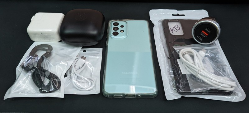 Open-Box Unlocked Samsung Galaxy A73 5G Mint Green 8GB/128GB/+512GB microSD