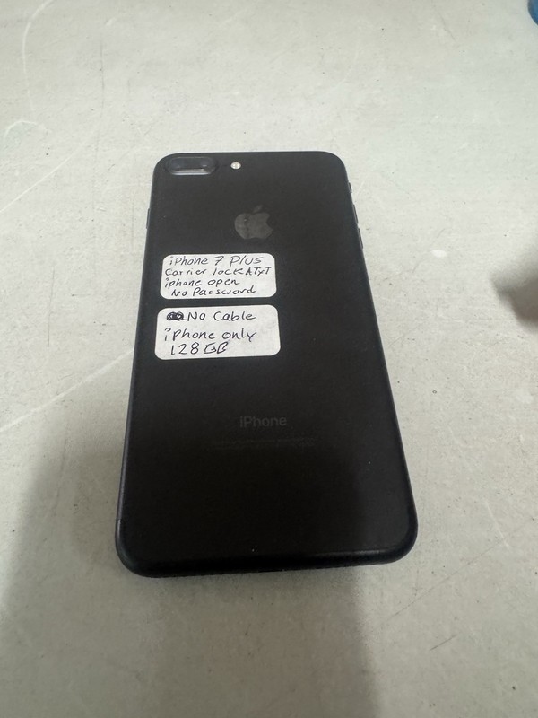 Apple iPhone 7 Plus 128GB Black A1784 AT&T Locked