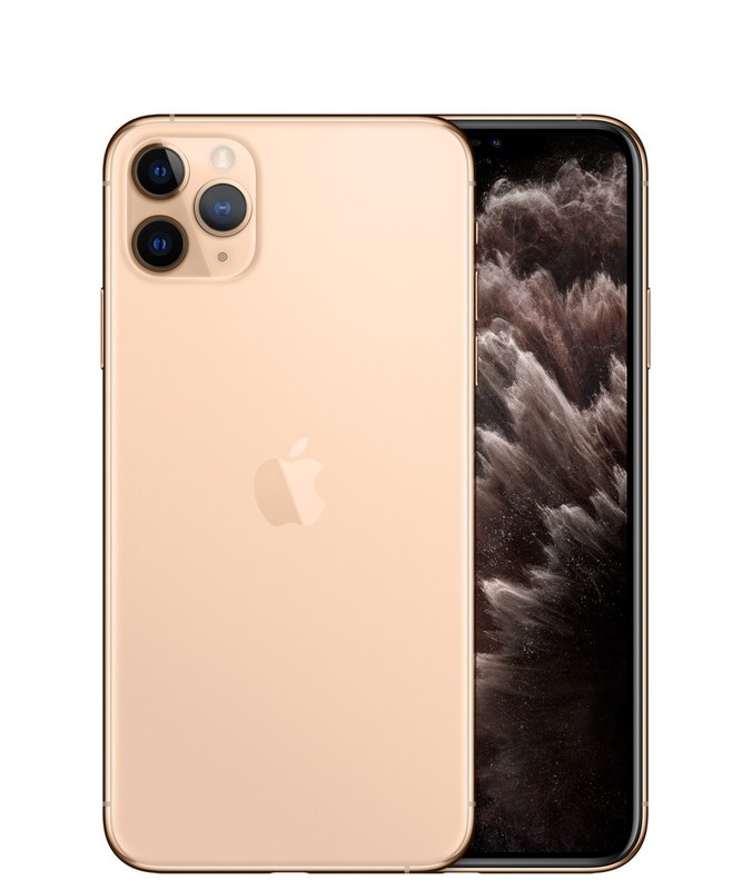 Used Apple iPhone 11 Pro Max, Unlocked, 64 GB, Gold, Deadened Pixels, Poor Batt