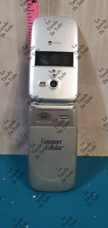 CONSUMER CELLULAR FLIP PHONE DORO PHONEASY 626 FOR PARTS gallery