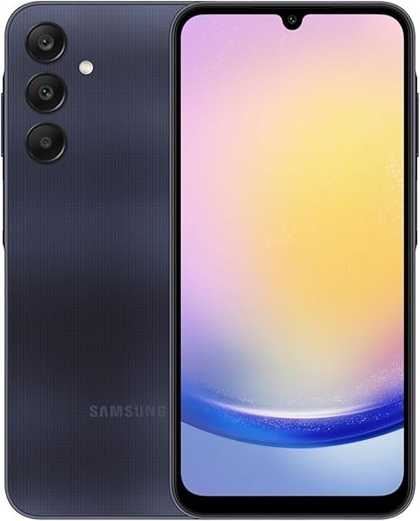 Tracfone Samsung Galaxy A25 SM-S256VL 128GB Blue Black Excellent Condition