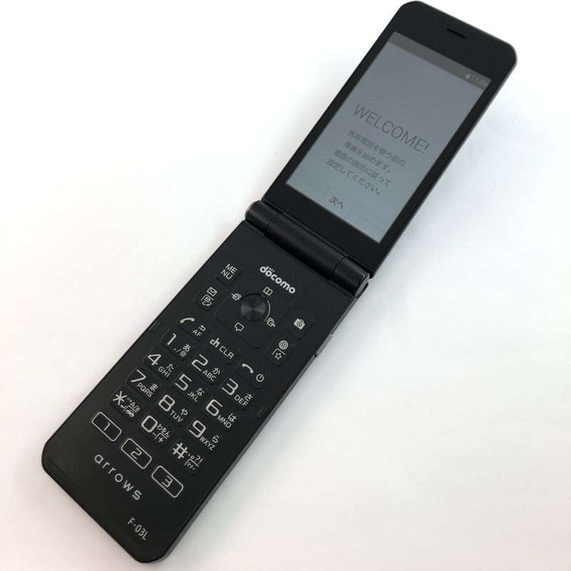 Fujitsu F-03L/Arrows Mobile Phone/353041104003097 Japanese Flip phone Garakei