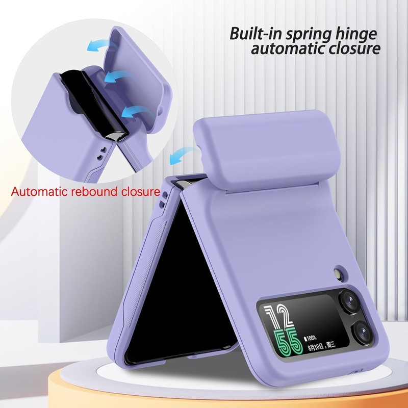 Samsung Z Flip 3 & Z Flip 4 Universal Case with Hinge Protection, gallery