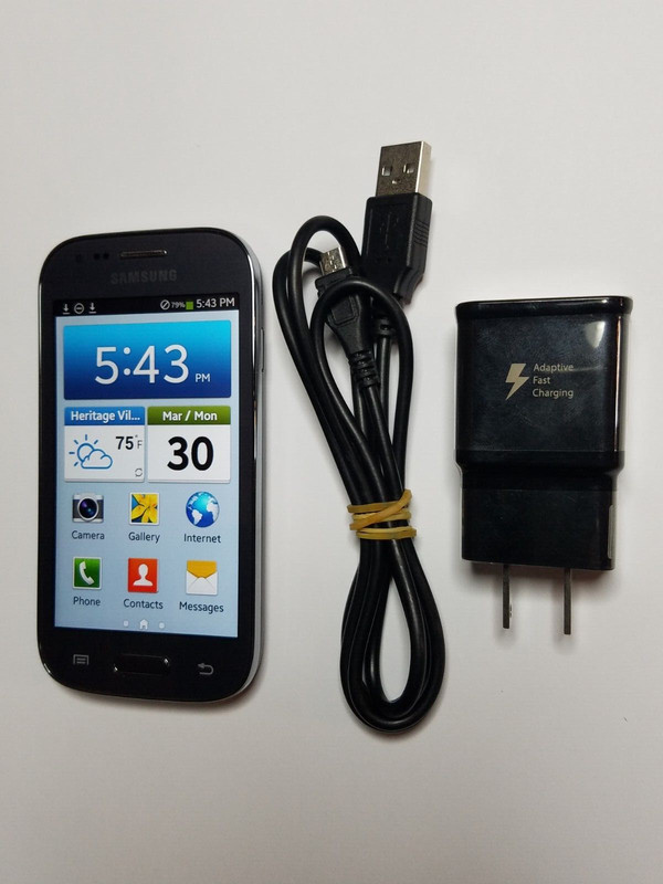 Samsung Jitterbug Galaxy Stardust SM-S766C TracFone Smartphone 3G Cell Phone