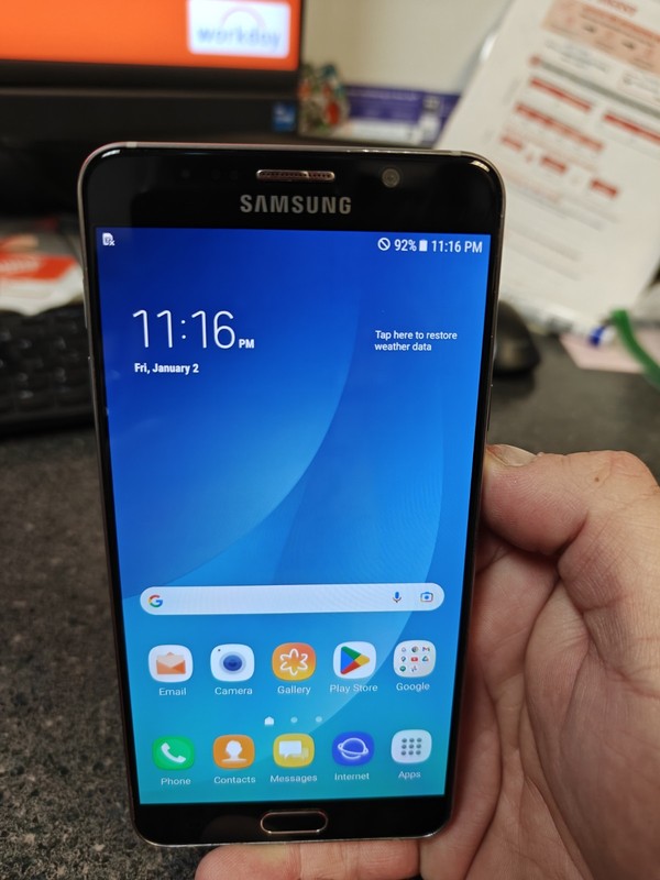 Samsung Galaxy Note5 - 64 GB - Black Sapphire (Unlocked) gallery
