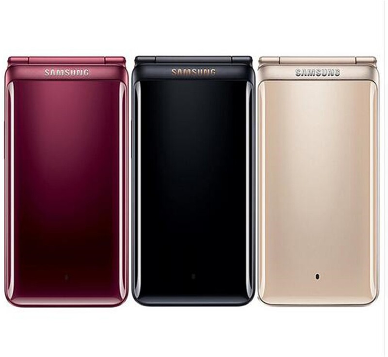 Original Unlocked Samsung Galaxy Folder2 SM-G160N WIFI 3.8" Flip 4G Mobile Phone gallery