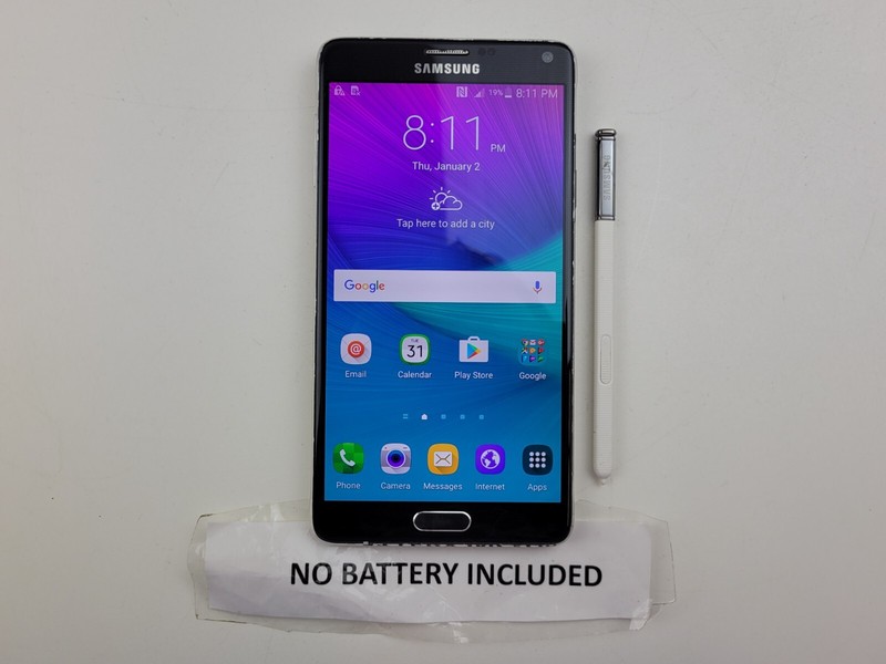 Samsung Galaxy Note 4 (SM-N910A) 32GB (AT&T) Smartphone – Clean IMEI – J9744