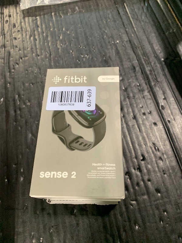 Fitbit Sense 2 Advanced Health and Fitness Smartwatch S & L Band Included, Black