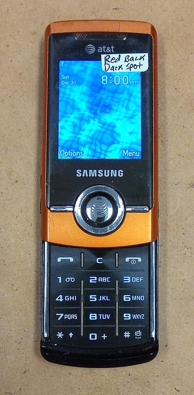 Samsung SGH-A777 – Orange ( AT&T ) Slider Cell Phone – Very Rare Color / READ