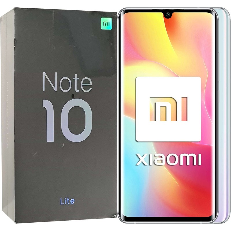 Xiaomi Mi Note 10 Lite 4G Glacier White 128GB + 6GB Dual-SIM Unlocked NEW
