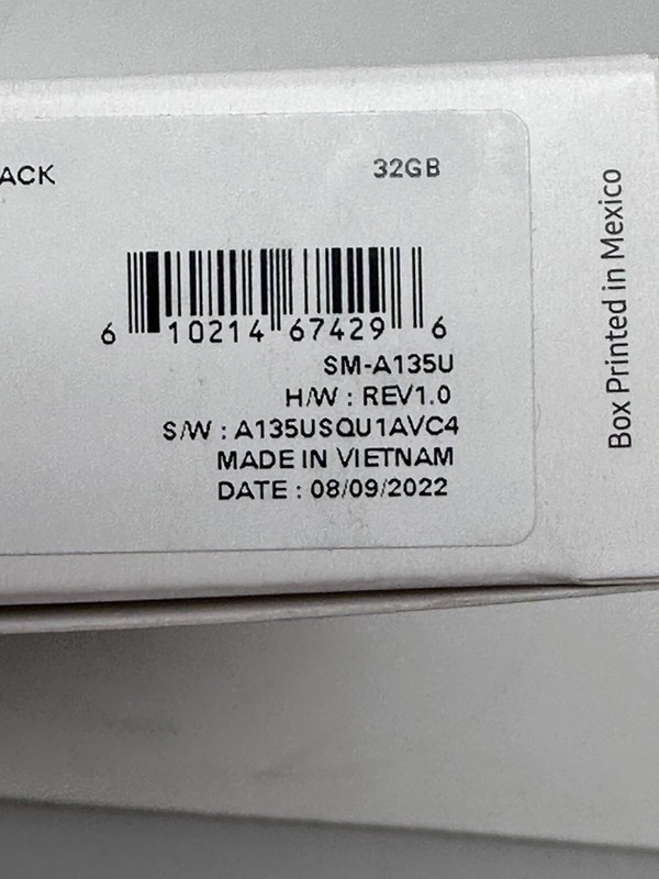 NEW IN BOX SEALED Samsung Galaxy A13 SM-A135U 32GB Black T-MOBILE gallery