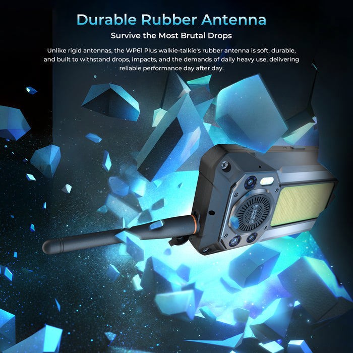 OUKITEL WP61 Plus Walkie-Talkie Rugged Phone 36GB+512GB 20000mAh Android 16 NFC gallery