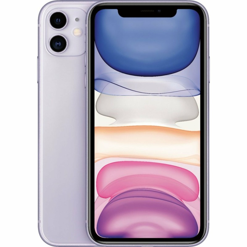 Apple iPhone 11 64GB (Verizon + Sprint + GSM Unlocked) - Purple - Grade C - Fair
