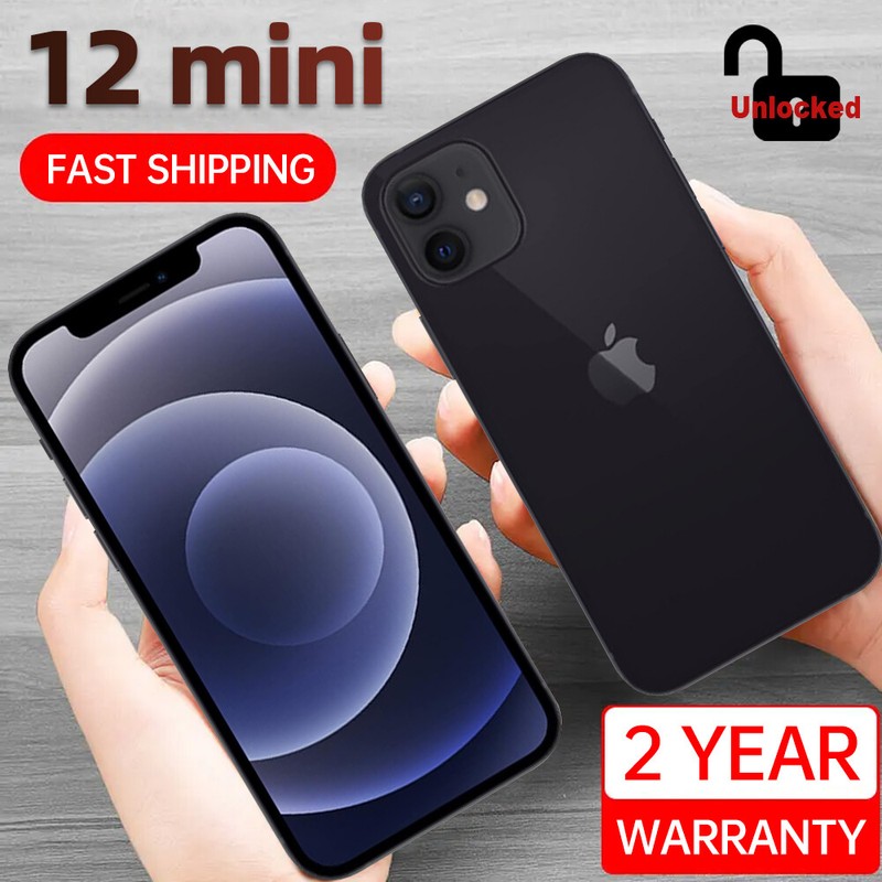 New Apple iPhone 12 Mini GSM+CDMA UNLOCKED Factory Sealed phone Quick Delivery