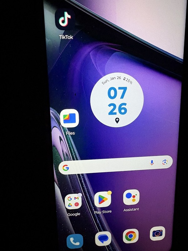 A Phone With Tiktok