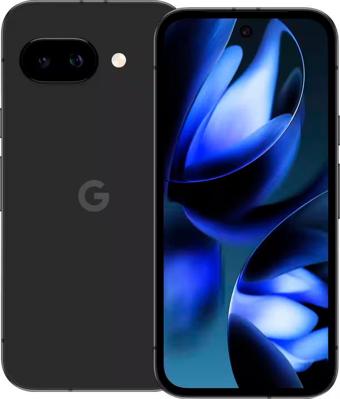 Google Pixel 9a GXQ96 Unlocked 128GB Obsidian C Light Burn