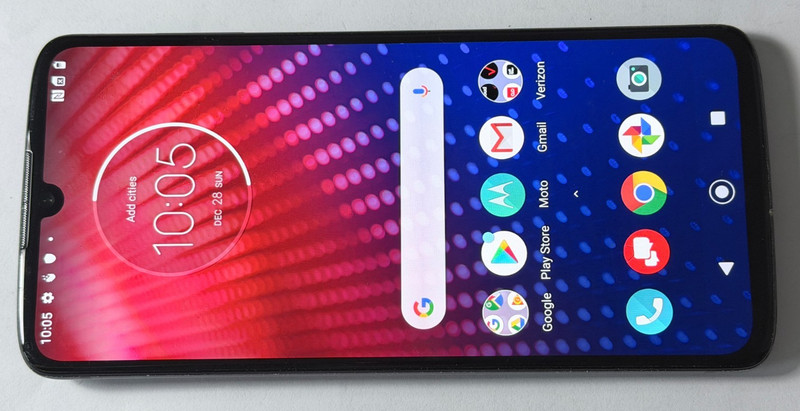 UNLOCKED Motorola XT1980 Moto Z4 Verizon 4G LTE 128GB Android Smart Phone ^ READ