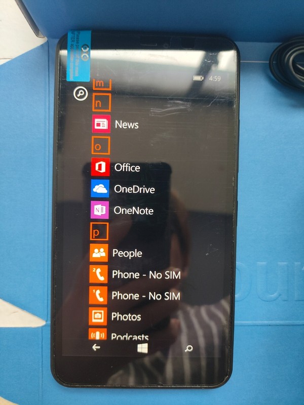 Microsoft Lumia 640 XL - 8 GB Black (Unlocked) Unlocked windowns mobile phone s7 gallery