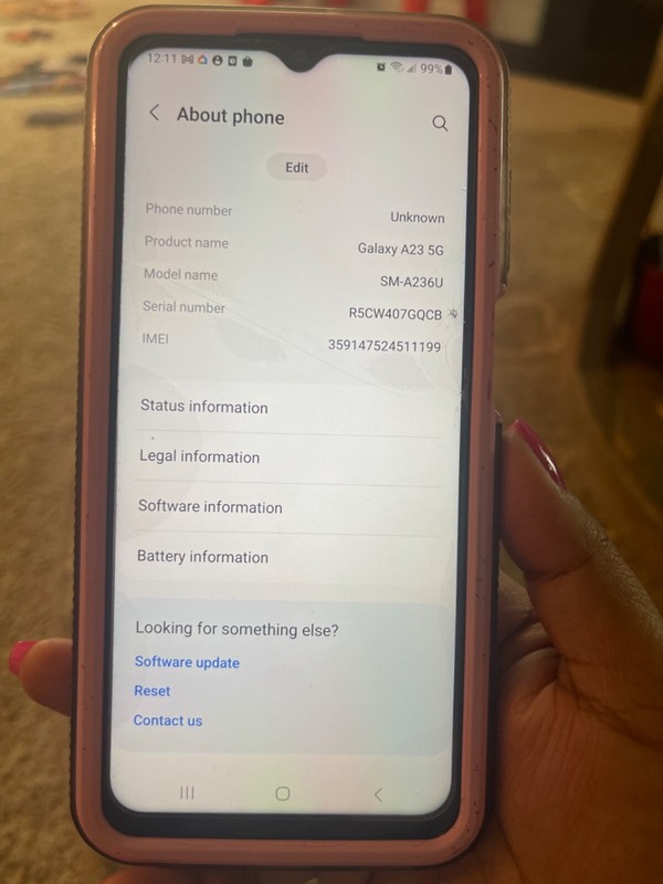 Samsung Galaxy A23 5G SM-A236U – 64GB – Awesome Black (Unlocked)