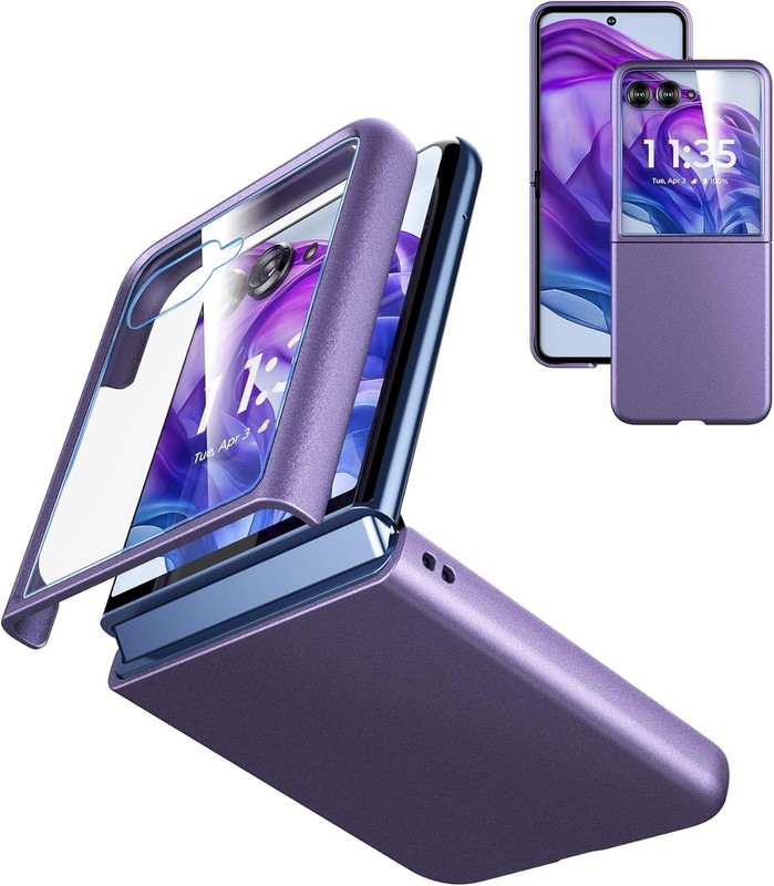 Case for Motorola Razr Plus 2024/2025 – Thin Hard Matte Polycarbonate Cover