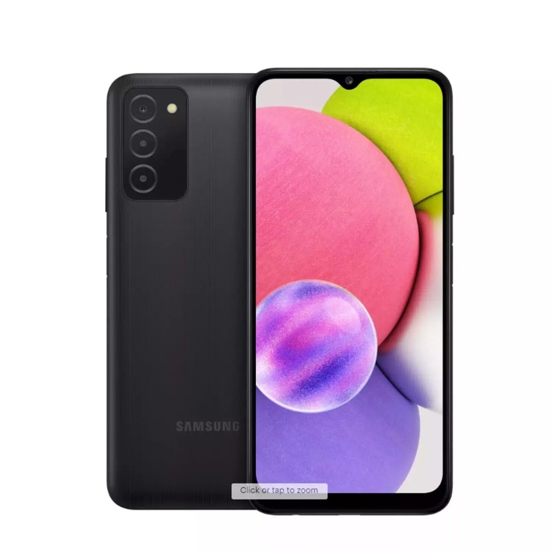 Samsung Galaxy A03s SM-A037U 32GB 3GB Cricket Locked Black Excellent Condition
