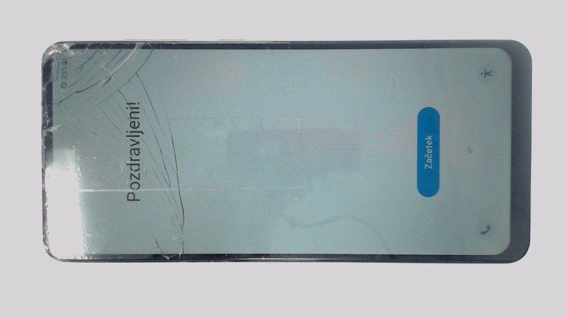 Samsung Galaxy A21S SM-A217F/DSN (White 32GB 3GB) Unknown Carrier CRACKED