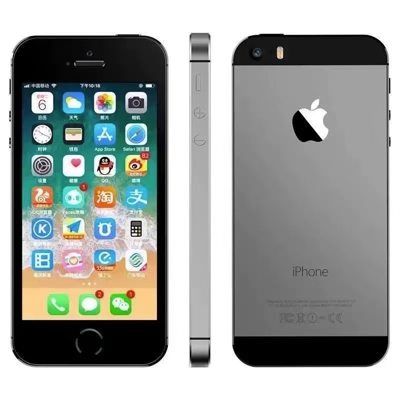 Apple iPhone 5 Unlocked Smartphone, Multiple Colors, New Battery + Charging Cab