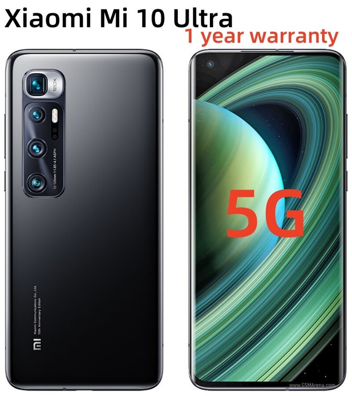Xiaomi Mi 10 Ultra 5G 256GB Unlocked Fingerprint Android Smartphone NEW Sealed