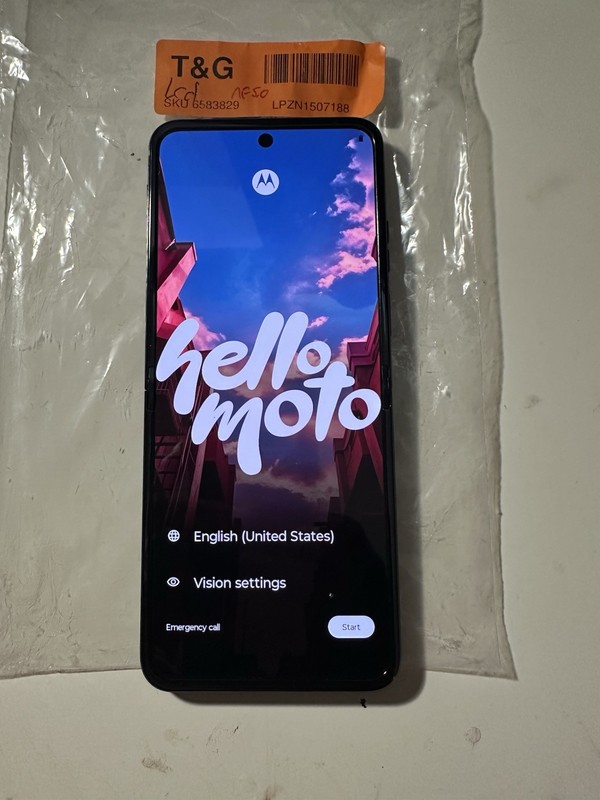 Motorola Razr+ Plus 2024 -XT2451-1 – 256GB – Midnight Blue (Unlocked)
