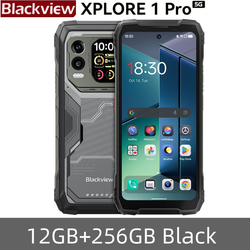Blackview XPLORE 1 PRO 5G 4G AI Rugged Phone Android 15 Thermal Imaging Global