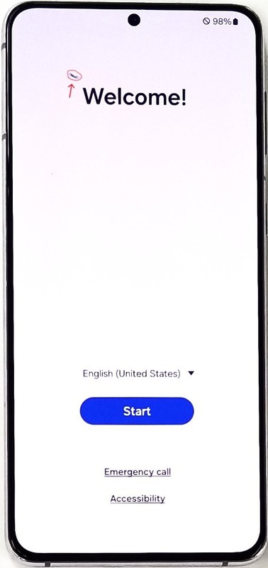 Samsung Galaxy S21+ 5G SM-G996N 256GB Phantom Silver Unlocked Pixels Acceptable