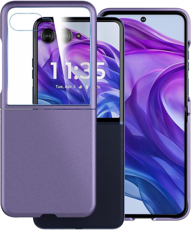 Case for Motorola Razr Plus 2024/2025 - Thin Hard Matte Polycarbonate Cover gallery