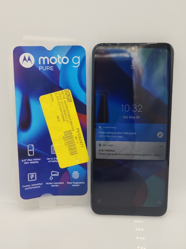 AT&T Motorola Moto G Pure XT2163-6 32GB 6.5&Prime; (Deep indigo)