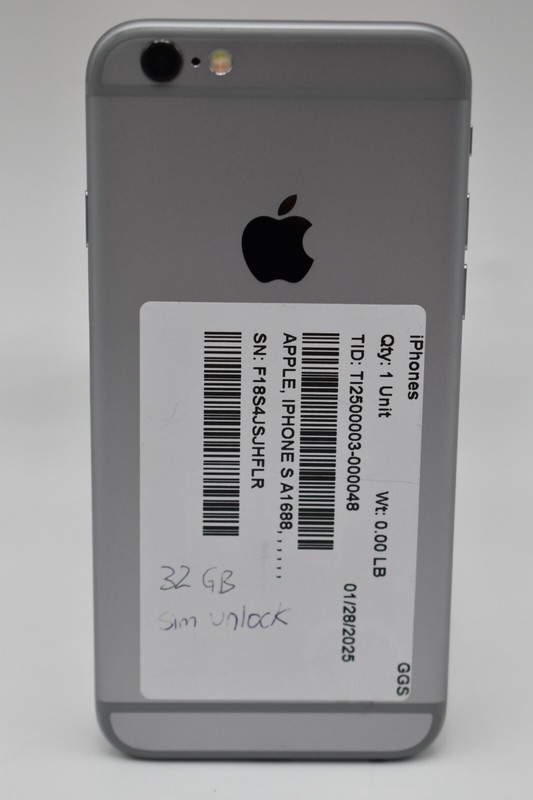Apple iPhone 6S A1688 WIFI + Cellular Unlocked Space Gray 32GB IOS *READ gallery