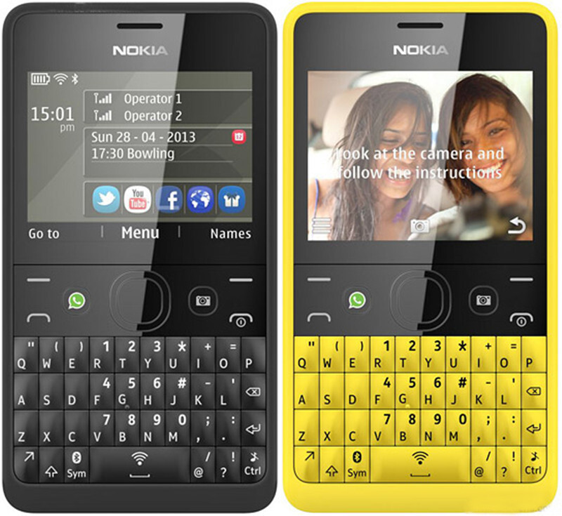 Nokia Asha 210 – Black (Unlocked) Cellular Phone