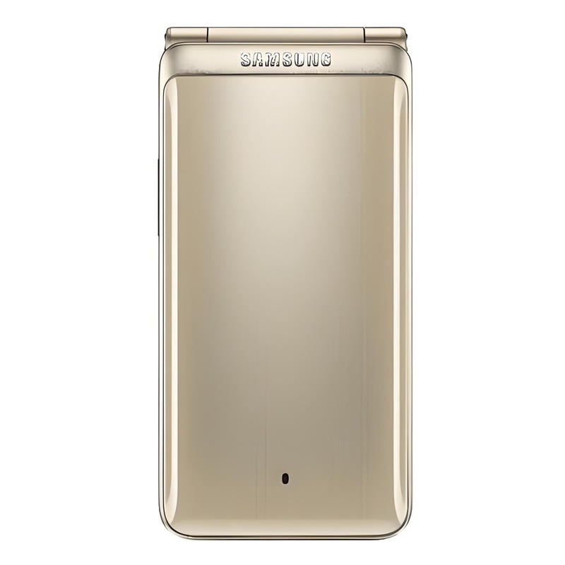 Samsung Galaxy Folder 2 G1650 3.8&Prime; Black 16G Dual Sim SmartPhone OPEN BOX GOLD
