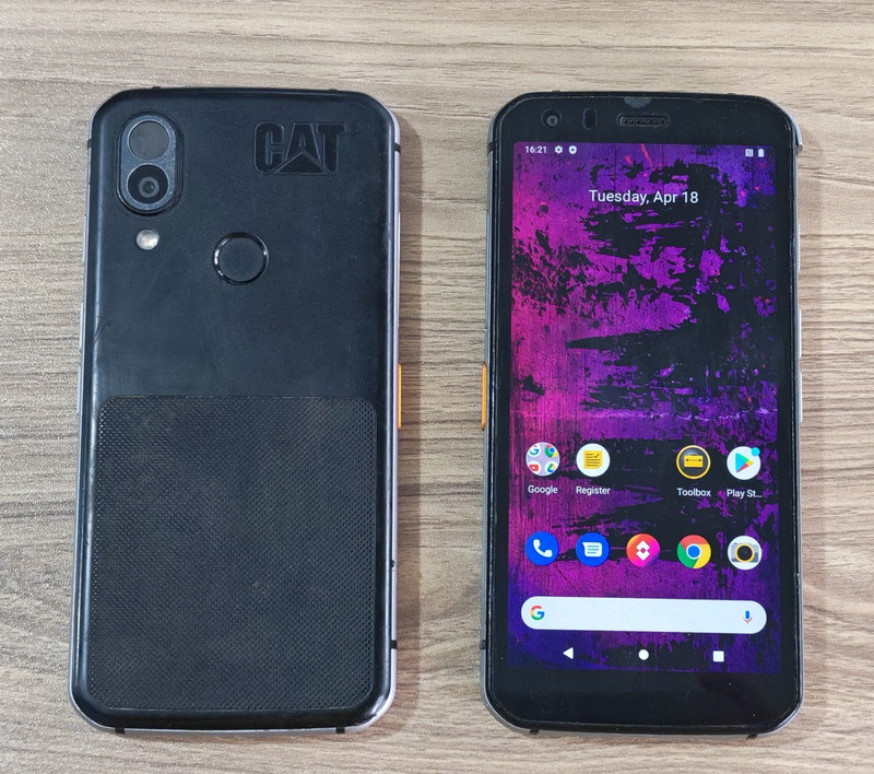 CAT S62 Pro Outdoor Smartphone Unlocked 128 GB 6 GB RAM Dual Camera Black