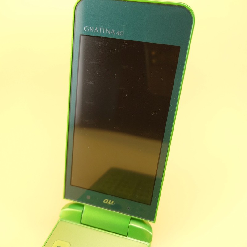 Kyocera KYF31 GRATINA 4G Unclocked Android Flip Feature Phone Green Tested gallery