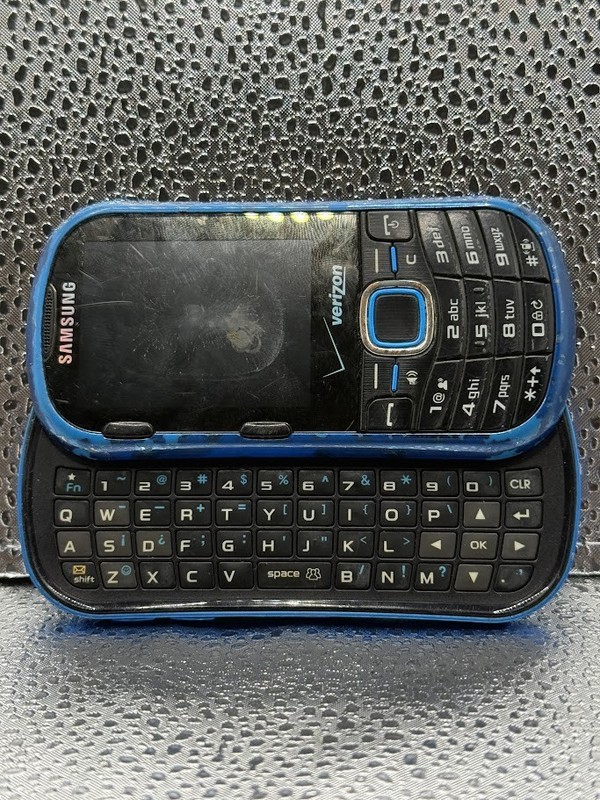 Samsung Intensity II SCH-U460 - Verizon Slide Phone Blue - No Battery gallery